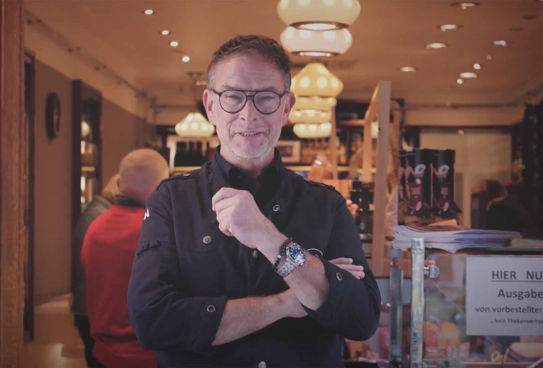 Film Einkaufen in der Hartmannstraße in der Fleischerei Gerrards