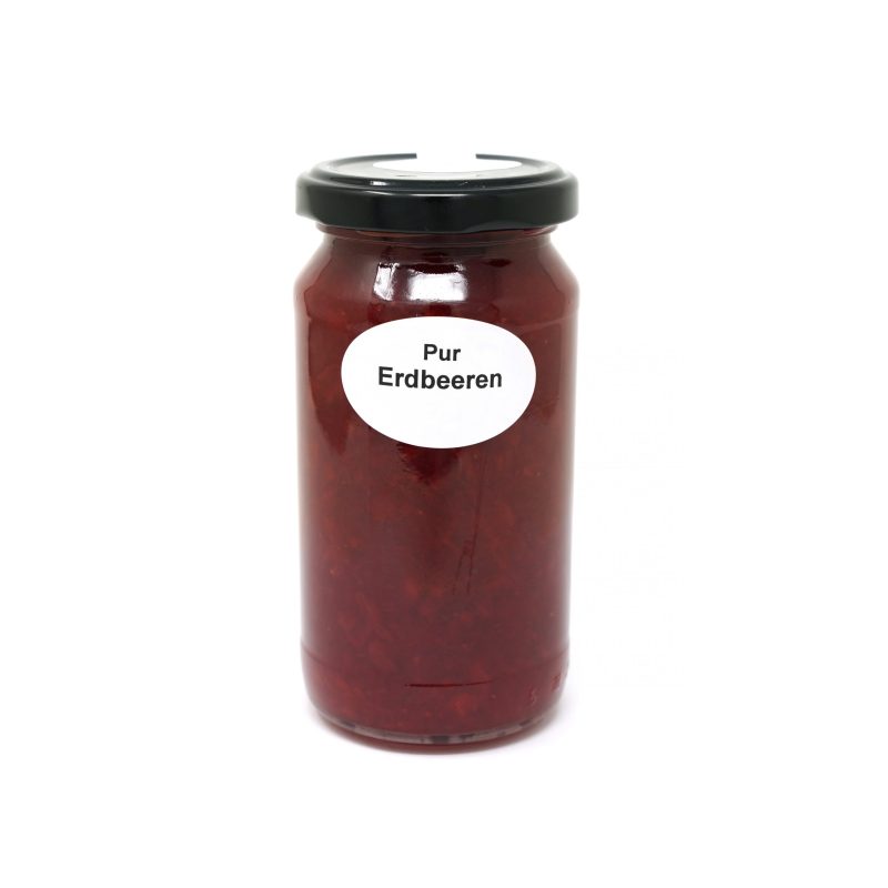 Marmelade "Pur Erdbeeren"