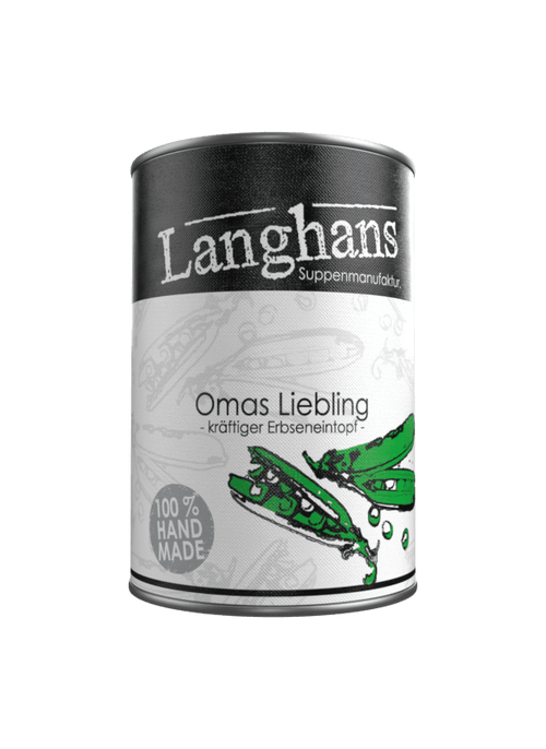 Omas Liebling - kräftiger Erbseneintopf